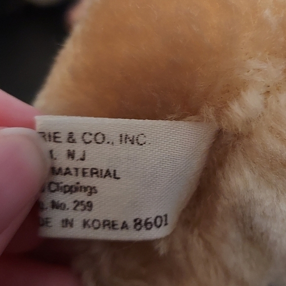 Russ Bear Surf Stuffed Animal 8in Vinatage 1979 - Picture 8 of 9